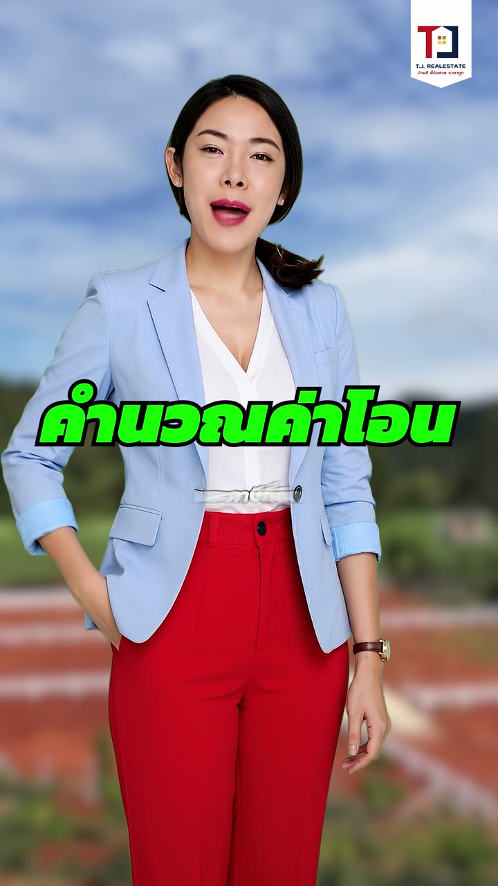 คำนวณค่าโอนที่ดิน